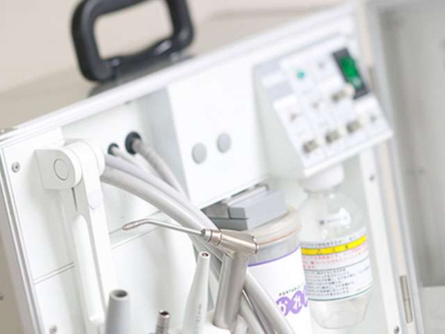 診療用ポータブルユニット